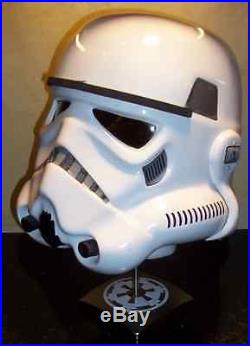 1 STAR WARS Stormtrooper Helmet Prop Replica Nice1/1 Scale Helmet Plus Stand
