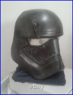 1 Star Wars The Force Awakens shadow Black Stormtrooper Prop Helmet Adult