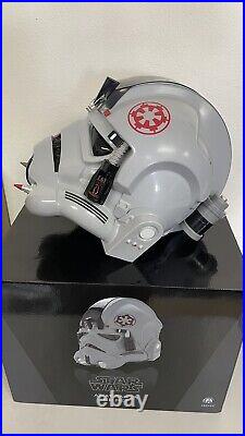 11 Anovos Star Wars Classic AT-AT DRIVER Prop Replica Stormtrooper Helmet NEW