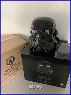 11 Anovos Star Wars Classic Stormtrooper Shadowtrooper ABS Vacuum Helmet NEW
