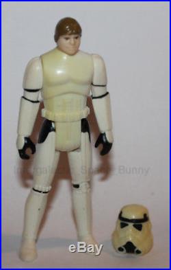 1984 Kenner Star Wars POTF Luke Stormtrooper & Helmet Action Figure