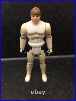 1984 Star Wars Luke Skywalker Last 17 Stormtrooper Vintage No Helmet Or Blaster