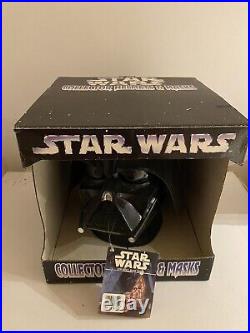1996 Darth Vader Helmet The Source of the Force Star Wars New With Tags