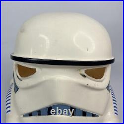 1997 Vintage Star Wars Don Post Stormtrooper Helmet Mask Prop Rare W Box Wear