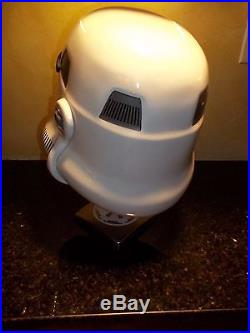 1STAR WARS Stormtrooper Helmet Prop Replica Nice1/1 Scale Helmet Plus Stand