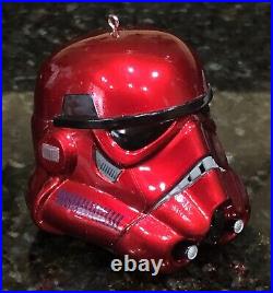 2017 Hallmark Star Wars Imperial Stormtrooper Surprise Ornament RED Sound WORKS
