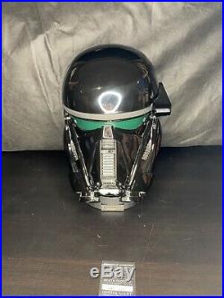 2017 Nissan Exclusive Star Wars Rogue One 11 Scale Death Trooper Helmet Replica