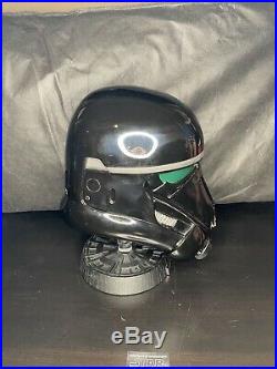 2017 Nissan Exclusive Star Wars Rogue One 11 Scale Death Trooper Helmet Replica