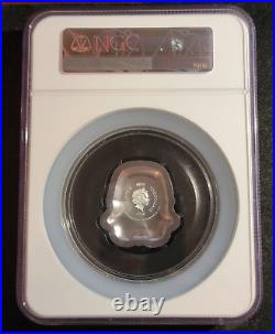 2020 Niue Star Wars Stormtrooper Helmet High Relief 2 oz Silver Coin NCG MS69