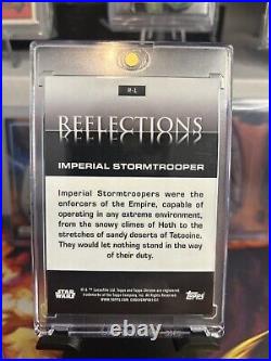 2024 Topps Chrome Star Wars Imperial Stormtrooper Reflections SSP