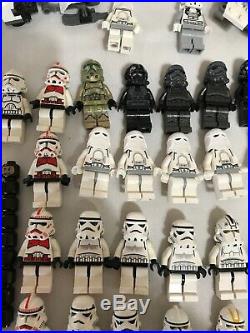 35 Lego Star Wars Stormtroopers Clone Mini Figures And Parts Weapons Helmets
