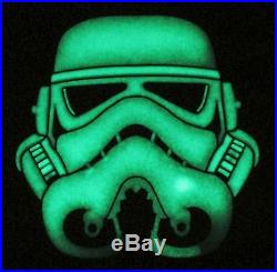 3d Pvc Glow Stormtrooper Helmet Star Wars 1st Order Velcro Brand Fastener Patch