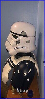 501st Stormtrooper Display / Bust (custom made) INCLUDES WEARABLE HELMET