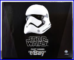 Anovos Disney Star Wars The Force Awakens First Order Stormtrooper Helmet Figure