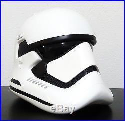 ANOVOS STAR WARS TFA FIRST ORDER STORMTROOPER FIBERGLASS HELMET BUST EX 501st