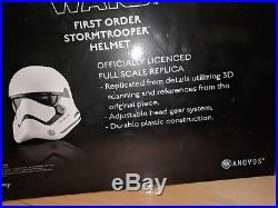 ANOVOS Star Wars Episode VII First Order Storm Trooper Helmet Replica