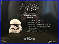 ANOVOS Star Wars First Order Stormtrooper Helmet Standard Line (Used)
