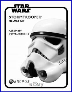 ANOVOS Star Wars Original Trilogy Classic Stormtrooper Helmet Kit Brand NEW