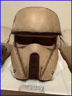 ANOVOS Star Wars Rogue One SHORE Trooper Stormtrooper 11 Prop Replica Helmet