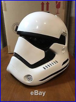ANOVOS TFA Fiberglass Stormtrooper First Order Helmet Star Wars Daniel Craig