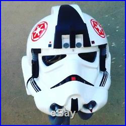 AT AT Driver Helmet Star Wars Stormtrooper FanArt Custom Prop Master replica