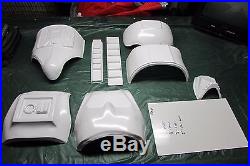 ATA Stormtrooper Armor and complete helmet kit. Untrimmed, unsanded. 501st ready