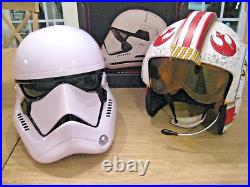 Adult Disneyworld 2024 First Order Stormtrooper & X-Wing Pilots Helmets withSounds