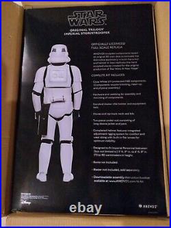 Anovos Costume Star Wars OT Imperial Stormtrooper Kit Adult L 501st Full Helmet