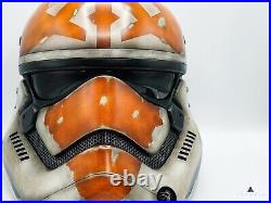 Anovos Denuo Star Wars First Order 332nd Ahsoka Stormtrooper Clone Helmet RARE