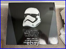 Anovos Denuo Star Wars First Order Fiberglass Stormtrooper Helmet 2016 Premier