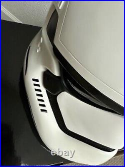 Anovos Denuo Star Wars First Order Fiberglass Stormtrooper Helmet 2016 Premier