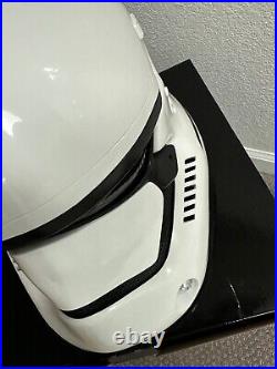 Anovos Denuo Star Wars First Order Fiberglass Stormtrooper Helmet 2016 Premier