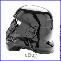 Anovos Imperial BLACK SHADOW Stormtrooper Helmet Star Wars Rogue One! WEARABLE