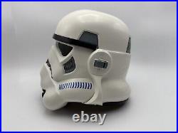 Anovos Limited Edition Star Wars Stormtrooper Commander Helmet Blue Variant NIB