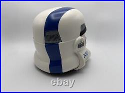 Anovos Limited Edition Star Wars Stormtrooper Commander Helmet Blue Variant NIB