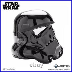 Anovos Star Wars Classic Stormtrooper Shadowtrooper ABS Vacuum Black Helmet 006