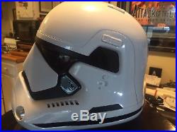 Anovos Star Wars First Order Helmet 1st run Brand New Unused