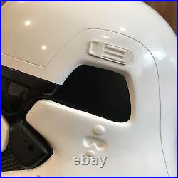 Anovos Star Wars First Order Stormtrooper Fiberglass Helmet Prop Replica 501st