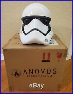Anovos Star Wars Force Awakens First Order Stormtrooper Fiberglass Helmet 11