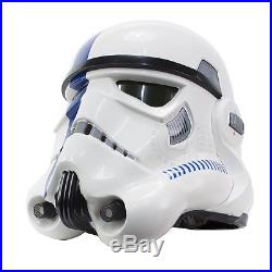 Anovos Star Wars Imperial Stormtrooper TK Helmet Commander (Blue) Trooper Varian