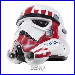 Anovos Star Wars Imperial Stormtrooper TK Helmet Shock (Red) Trooper Variant