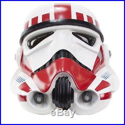 Anovos Star Wars Imperial Stormtrooper TK Helmet Shock (Red) Trooper Variant