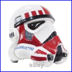 Anovos Star Wars Imperial Stormtrooper TK Helmet Shock (Red) Trooper Variant