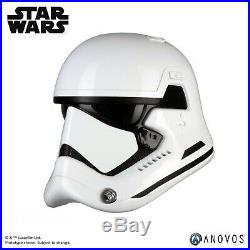 Anovos Star Wars Last Jedi First Order Stormtrooper 11 Scale Helmet In Hand New