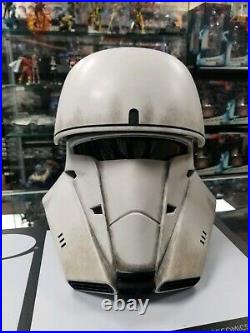 Anovos Star Wars Rogue One Weathered Tank Trooper helmet 11 Rare