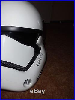Anovos Star Wars Stormtrooper 501st EX Fiberglass TFA Helmet eFX Master Replicas