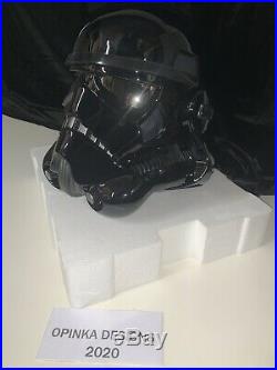 Anovos Star Wars TFA First Order SHADOW STORMTROOPER Standard ABS Helmet NEW