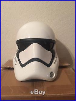 Anovos Star Wars The Force Awakens FIBERGLASS Stormtrooper Helmet
