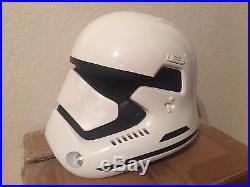 Anovos Star Wars The Force Awakens FIBERGLASS Stormtrooper Helmet