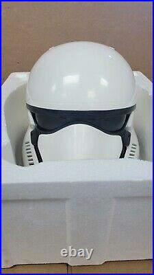 Anovos Star Wars The Force Awakens First Order STORMTROOPER FIBERGLASS Helmet